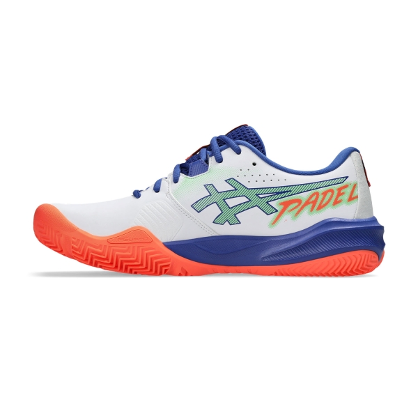 Asics Gel Challenger 15 Padel - White/Vivid Coral