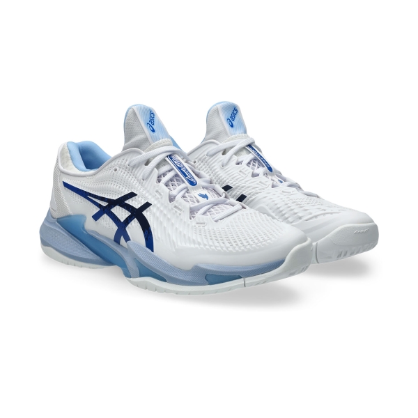 Asics Court FF 3 Novak - White/Tuna Blue