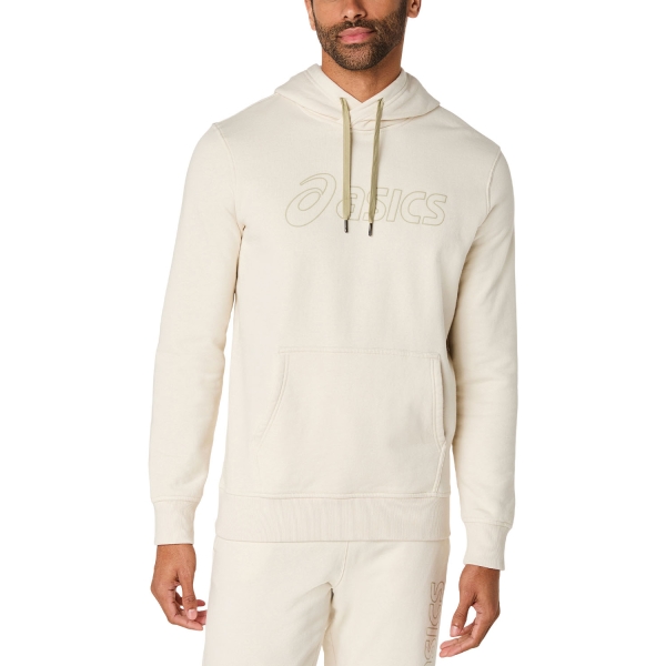 Men's Tennis Shirts and Hoodies Asics Logo OTH Hoodie  Birch 2031E187201