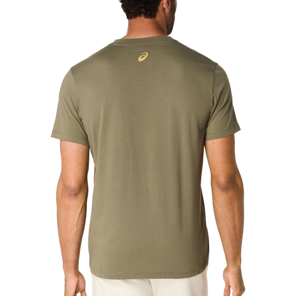 Asics Logo T-Shirt - Khaki