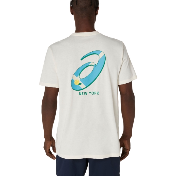 Asics Court Graphic T-Shirt - Cream