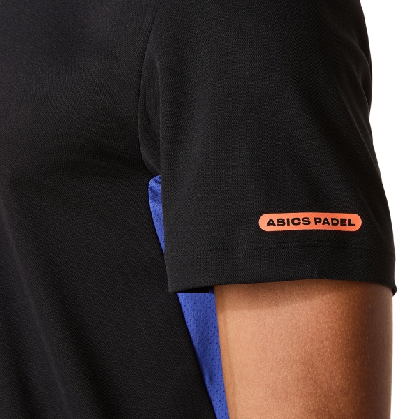 ASICS Court Logo Maglietta - Performance Black/Dark Cobalt