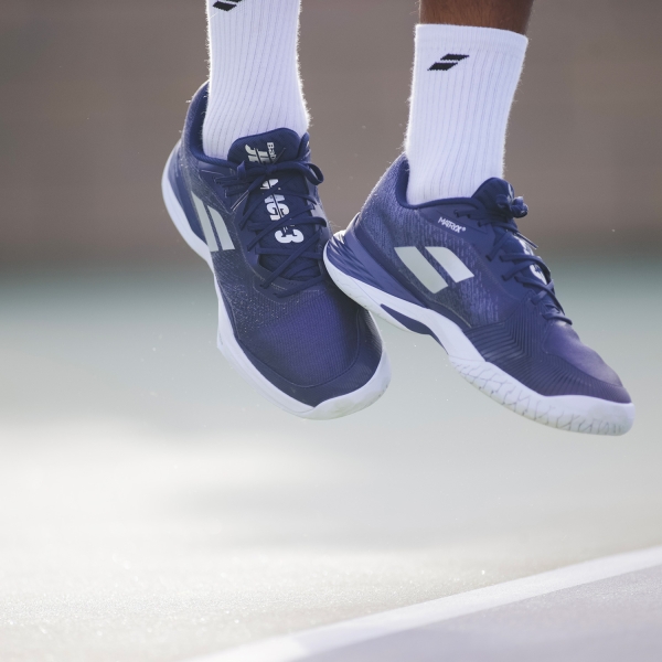 Babolat Jet Mach 3 All Court - Dark Blue/Silver