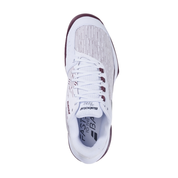 Babolat Jet Tere 2 Clay - White/Port Royale