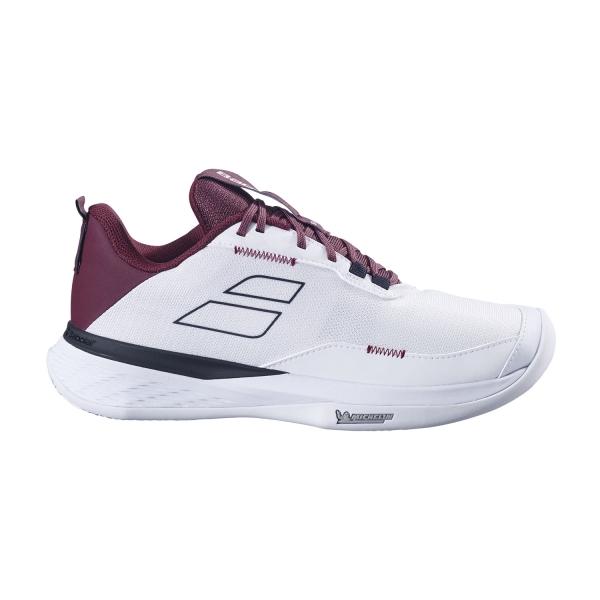 Scarpe Tennis Uomo Babolat SFX Evo Clay  White/Port Royale 3A0F25A9251109