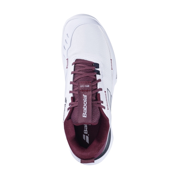 Babolat SFX Evo Clay - White/Port Royale