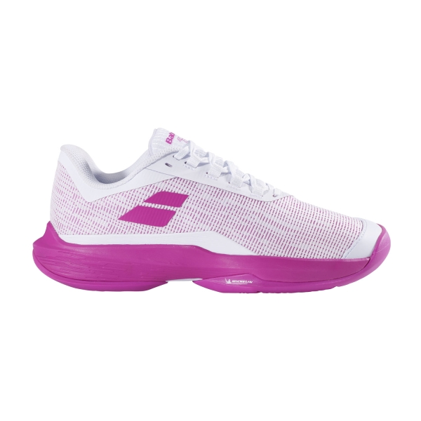 Calzado Tenis Mujer Babolat Jet Tere 2 All Court  White/Fandango Pink 3A1F25C6511007