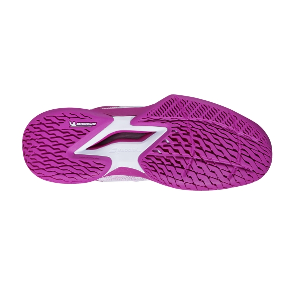 Babolat Jet Tere 2 All Court - White/Fandango Pink