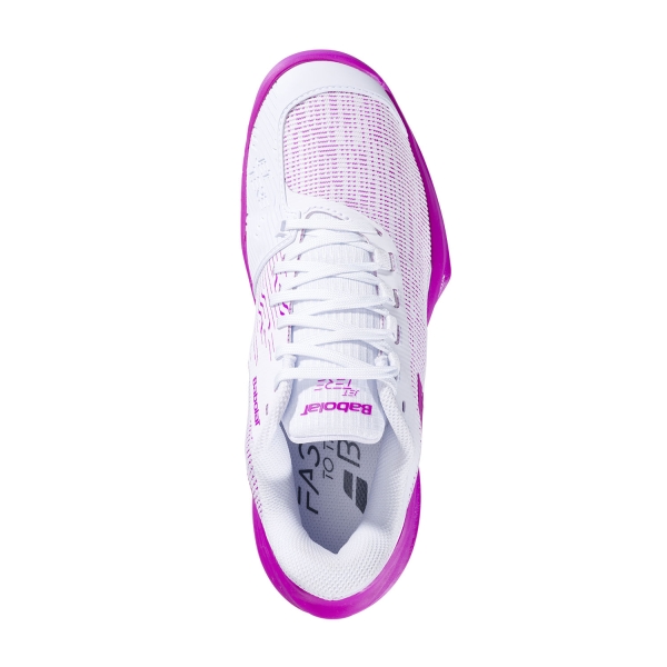 Babolat Jet Tere 2 All Court - White/Fandango Pink