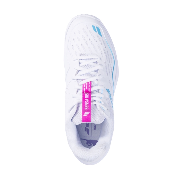 Babolat Sensa Rise - White/Rhodamine Red