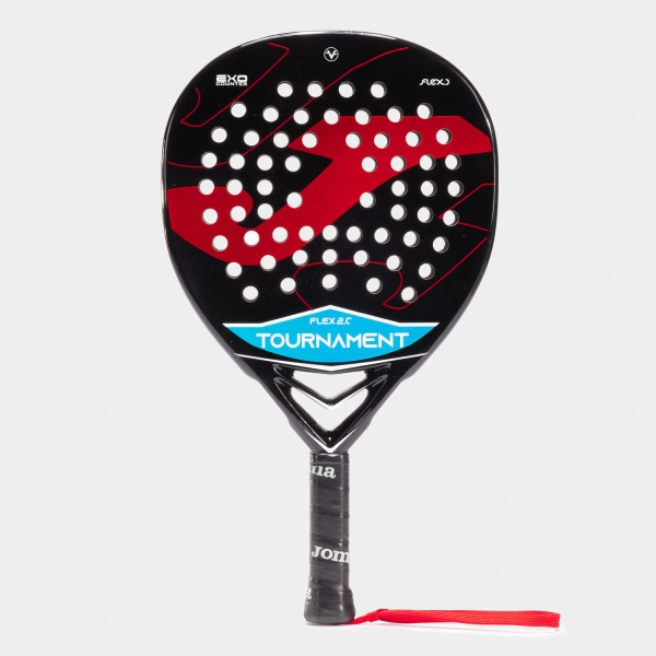 Joma Tournament Flex 2.0 Padel - Black/Red