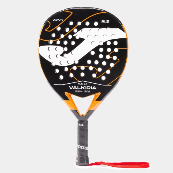 Joma Valkiria Flex 2.0 Padel - Black/Fluo Orange