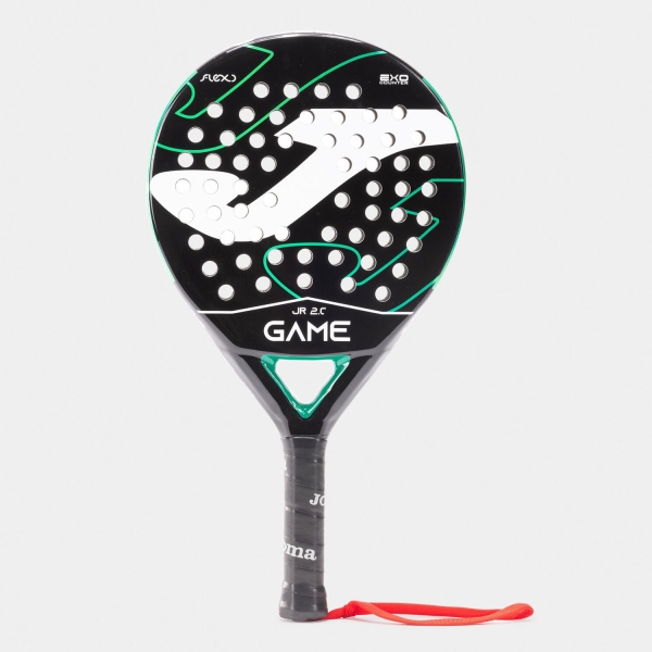 Joma Game JR 2.0 Padel - Black/Turquoise