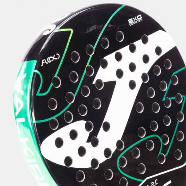 Joma Game JR 2.0 Padel - Black/Turquoise