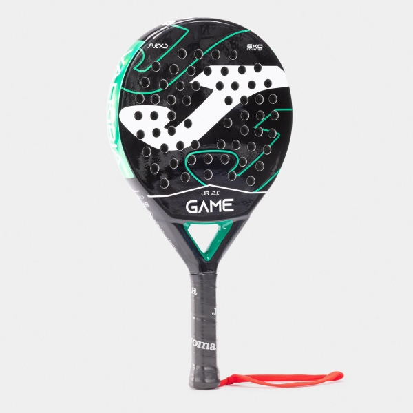 Joma Game JR 2.0 Padel - Black/Turquoise