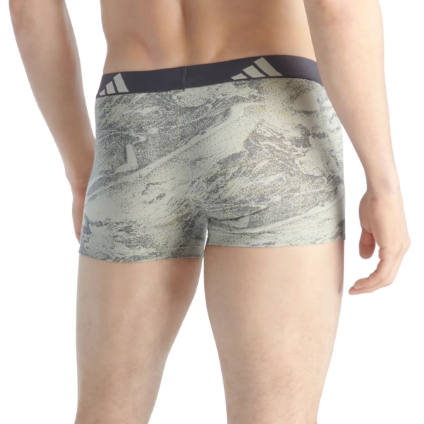 adidas Active Flex Logo x 3 Boxer - Black/Shaded/Anthracite