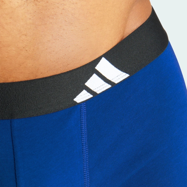 adidas Active Flex Logo x 3 Boxer - Printed/Black/Blue