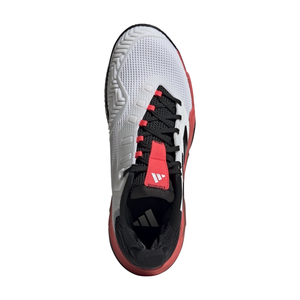 adidas Barricade 13 - Cloud White/Core Black/Lucid Red