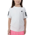 adidas Club Logo Maglietta Bambina - White