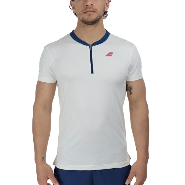 Polo Tennis Uomo Babolat 150 Anni Polo  Cannoli Cream 2MS250211100