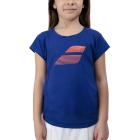 Babolat Exercise Logo Camiseta Niña - Sodalite Blue