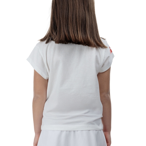 Babolat Exercise Logo Camiseta Niña - White