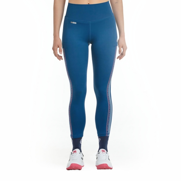 Pantaloni e Tights Tennis Donna Bullpadel Damava Tights  Ink Blue 474527031