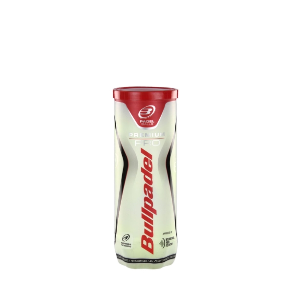 Pelotas de Padel Bullpadel Premium Pro  Tubo de 3 Pelotas 471959