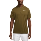 Nike Dri-FIT Solid Logo Polo - Olive Flak/White