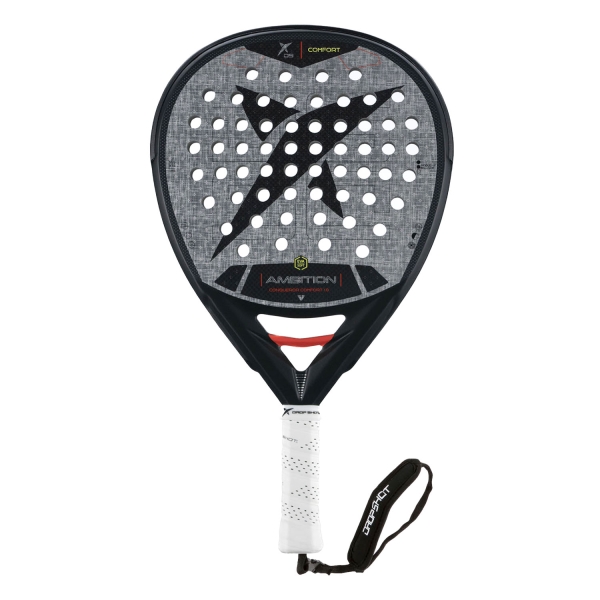 Drop Shot Conqueror Comfort 1.0 Padel - Silver/Black