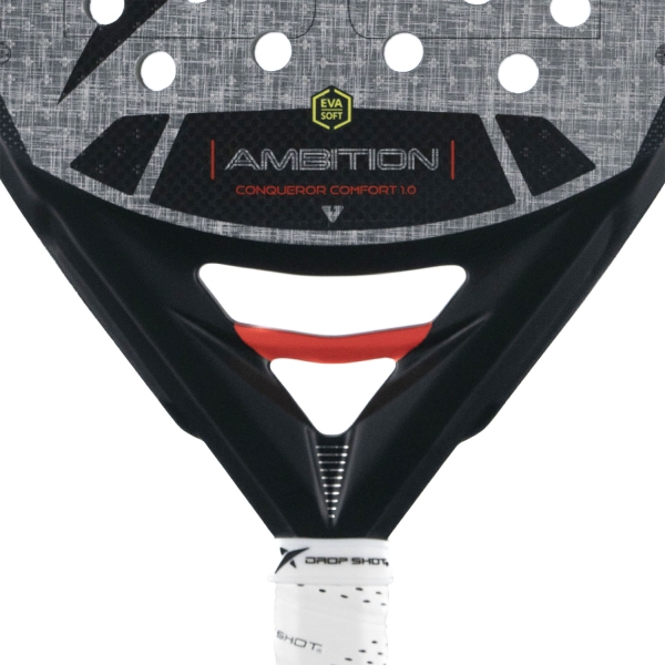 Drop Shot Conqueror Comfort 1.0 Padel - Silver/Black