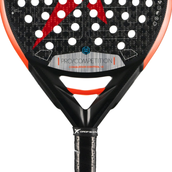 Drop Shot Conqueror Control 1.0 Padel - Black/Red