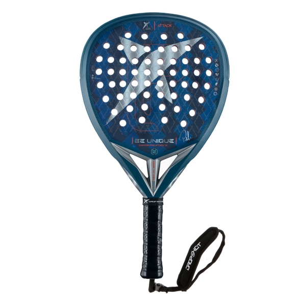 Drop Shot Canyon Pro Attack 1.0 Padel - Blue/Silver