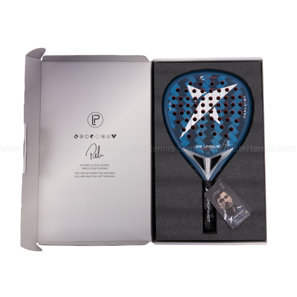 Drop Shot Canyon Pro Attack 1.0 Padel - Blue/Silver