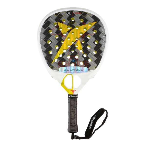 Drop Shot Explorer Pro Attack 1.0 Padel - Black/Gold/White