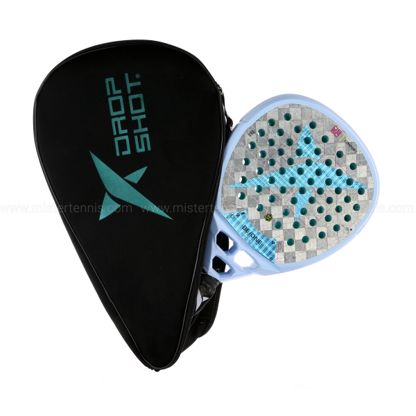 Drop Shot Quantum 2.0 Padel - Grey/Light Blue