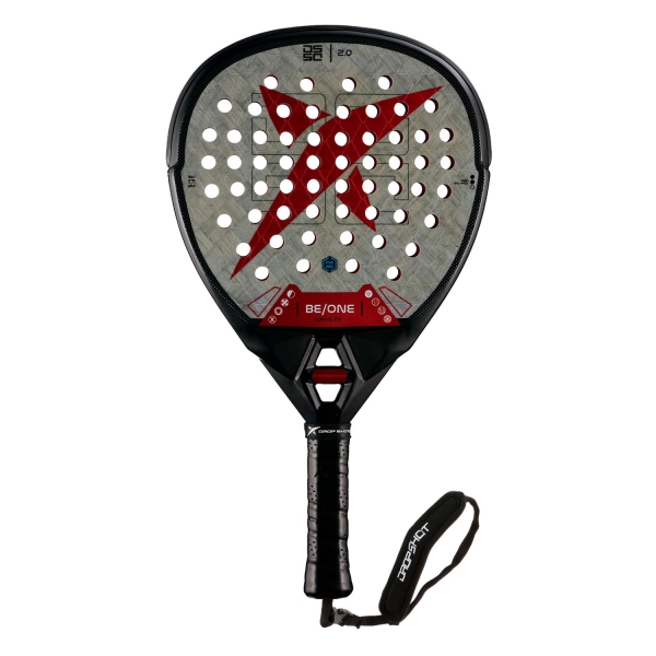 Drop Shot X-Drive 2.0 Padel - Grey/Red