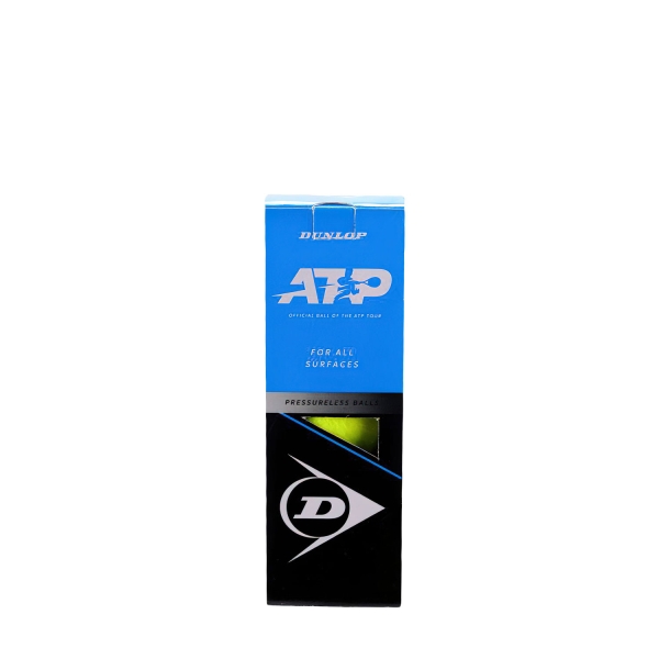 Palline Tennis Dunlop Dunlop ATP Official Pressureless  Confezione da 3 Palline 601400