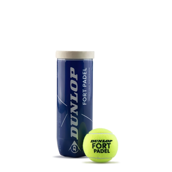 Padel Balls Dunlop Fort Padel  3 Balls Can 601555