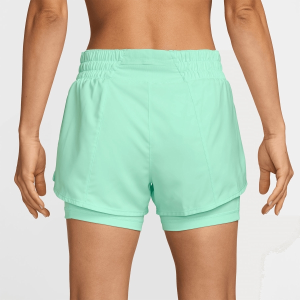 Nike One 2 in 1 3in Shorts - Mint Foam/Reflective Silver