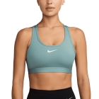 Nike Swoosh Dri-FIT Reggiseno Sportivo - Cannon/White