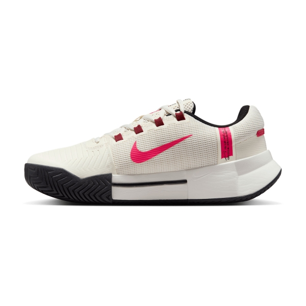 Nike Zoom GP Challenge 1 HC - Pale Ivory/Rush Pink/Sail/Team Red