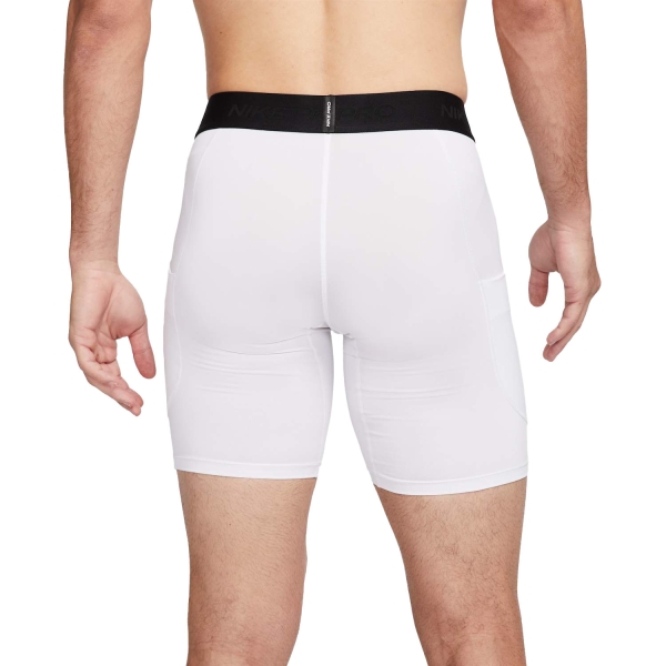 Nike Pro Calzamaglia Corta - White/Black