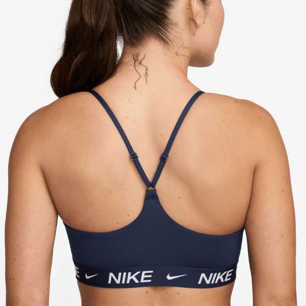 Nike Indy Swoosh Reggiseno Sportivo - Midnight Navy
