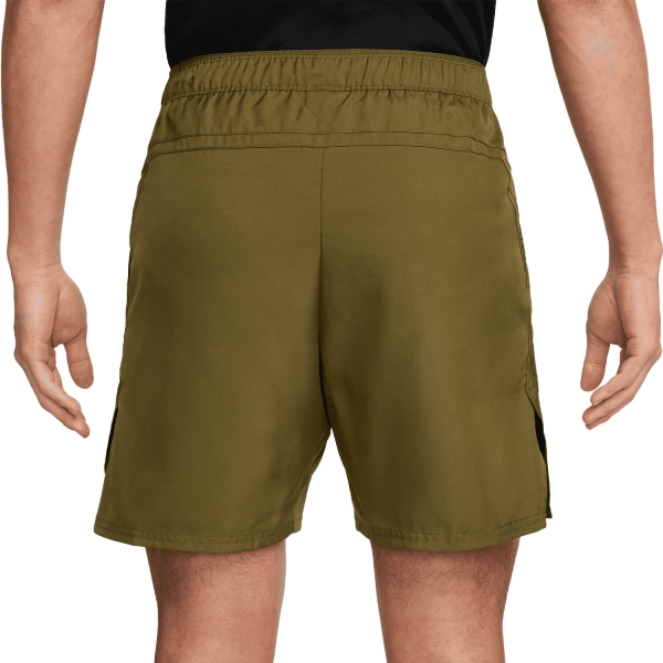 Nike Court Dri-FIT Victory 7in Shorts - Olive Flak/White