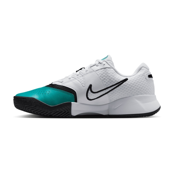 Nike Court Lite 4 HC - White/Black/Radiant Emerald