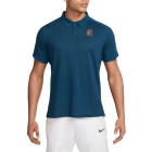 Nike Court Heritage Pro Polo - Blue Force/Green Abyss