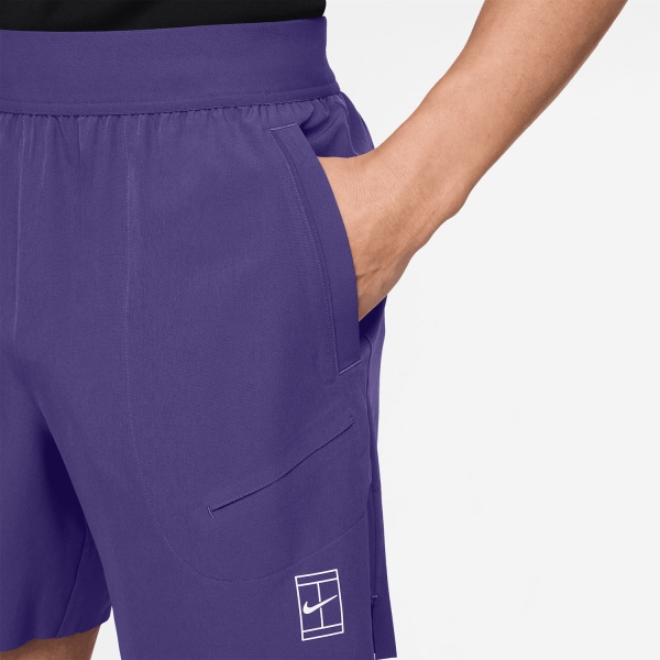 Nike Court Advantage 6in Shorts - Wild Grape/White
