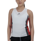 Head Club Canotta Bambina - Red/White
