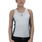 Head Club Canotta Bambina - Royal/White